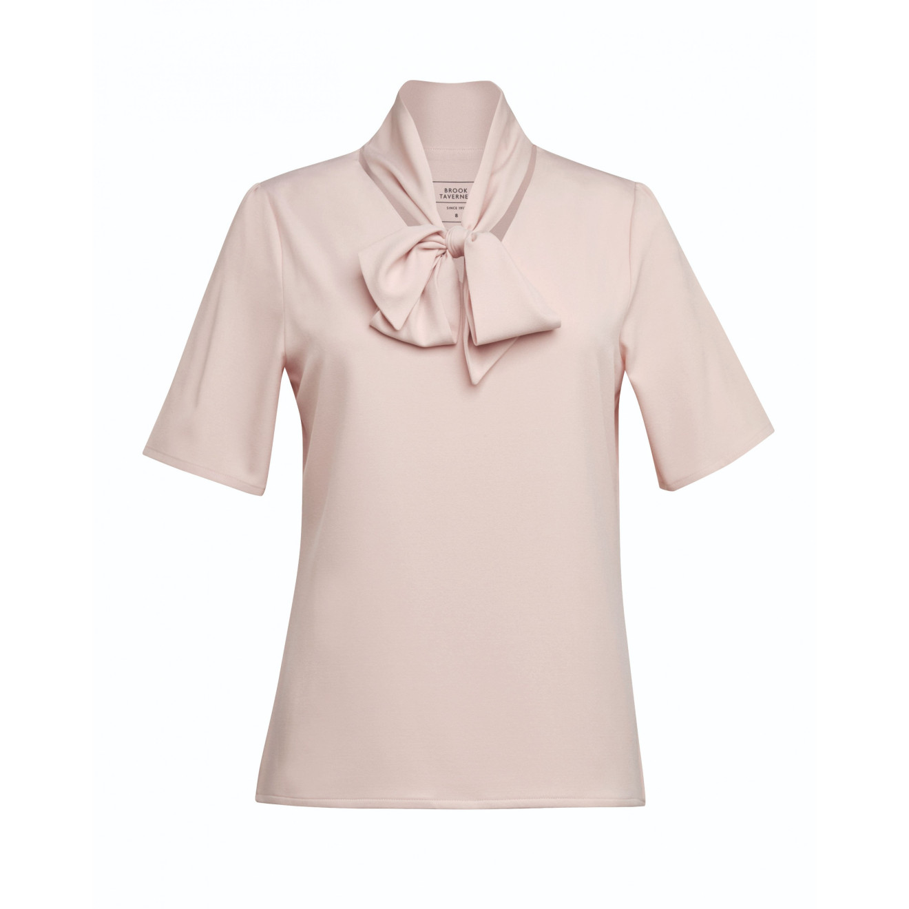 Schleifen-Bluse FLAVIA | 1/2-Arm