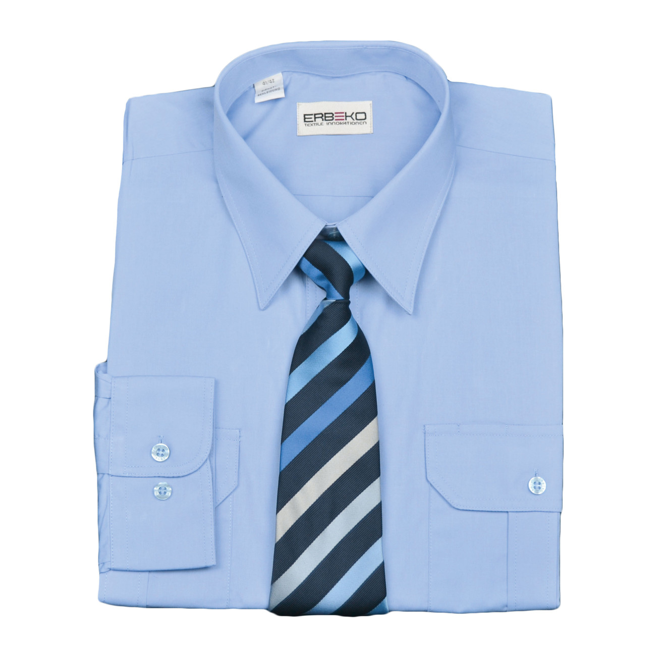 ERBEKO Pilot-Hemd 1/1-Arm | 5 Farben