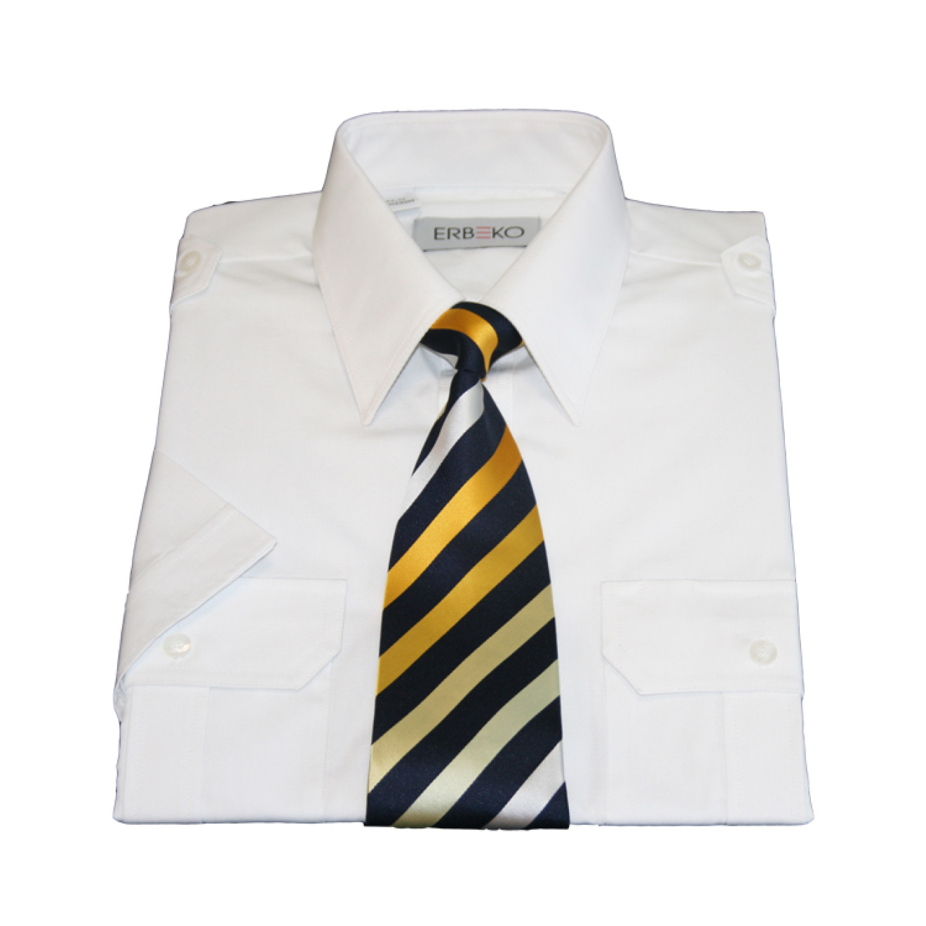 ERBEKO Pilot-Hemd 1/2-Arm | 5 Farben