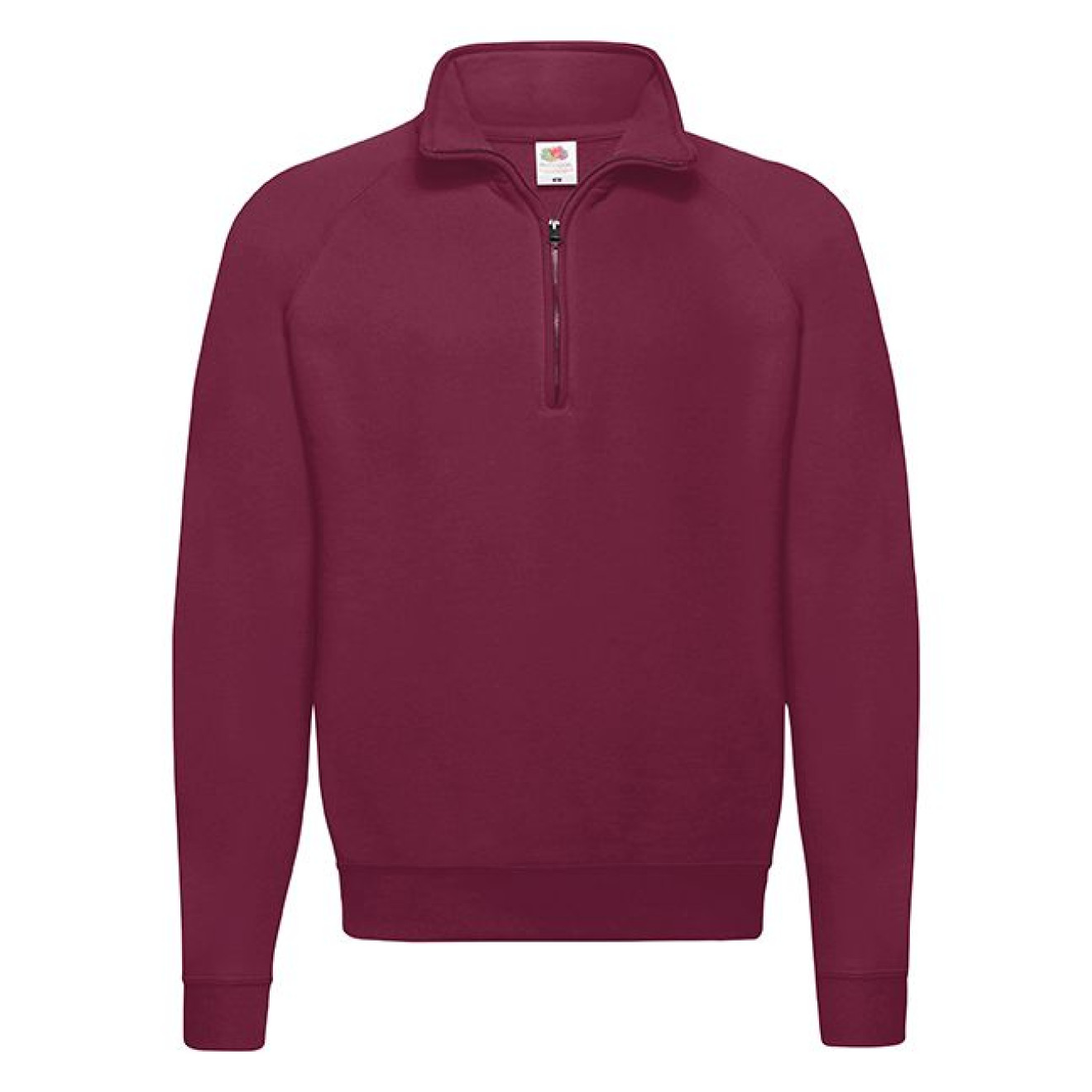 1/4 Zip-Neck-Sweatshirt - Mischgewebe | bis 2XL