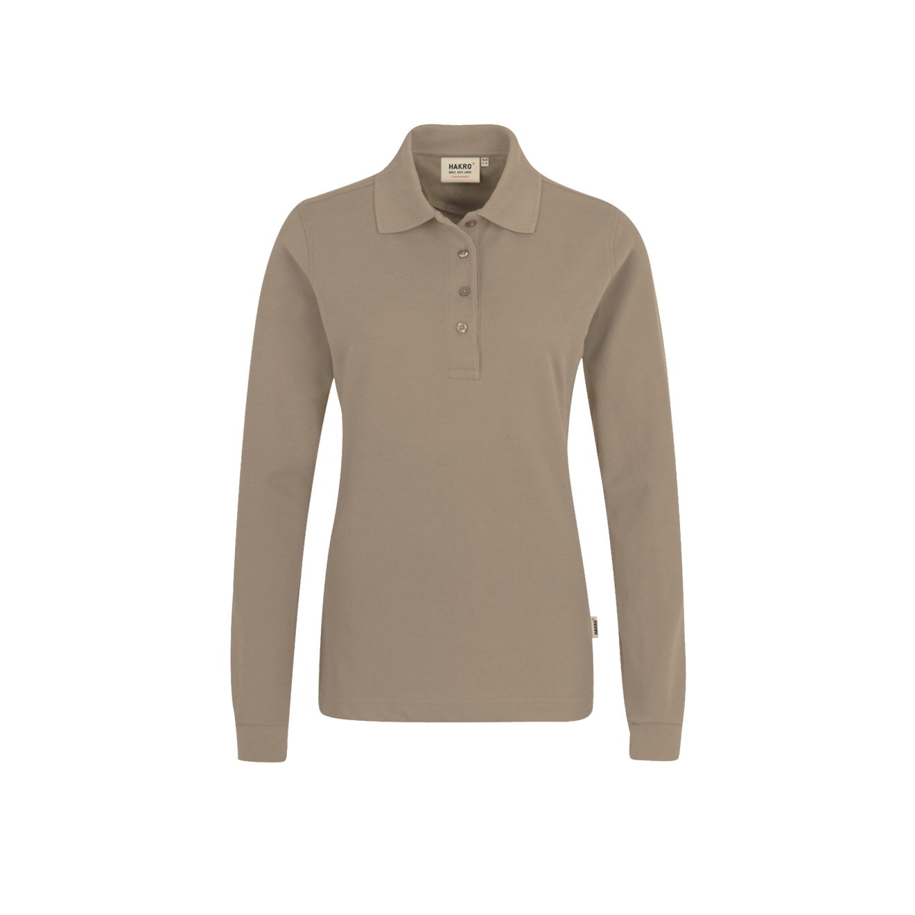 Women Premium Performance Langarm-Polo | Mischgewebe - bis 6XL