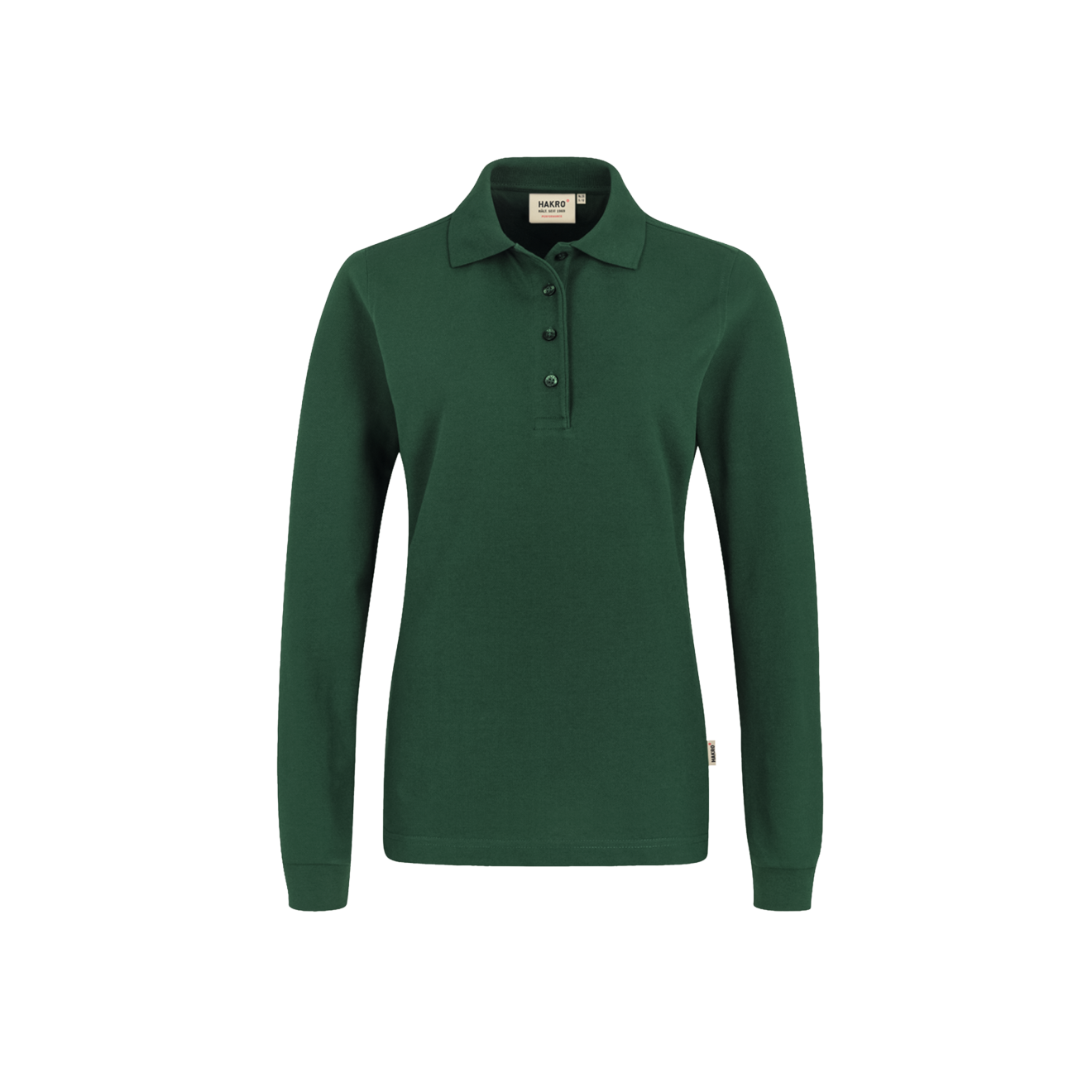 Women Premium Performance Langarm-Polo | Mischgewebe - bis 6XL