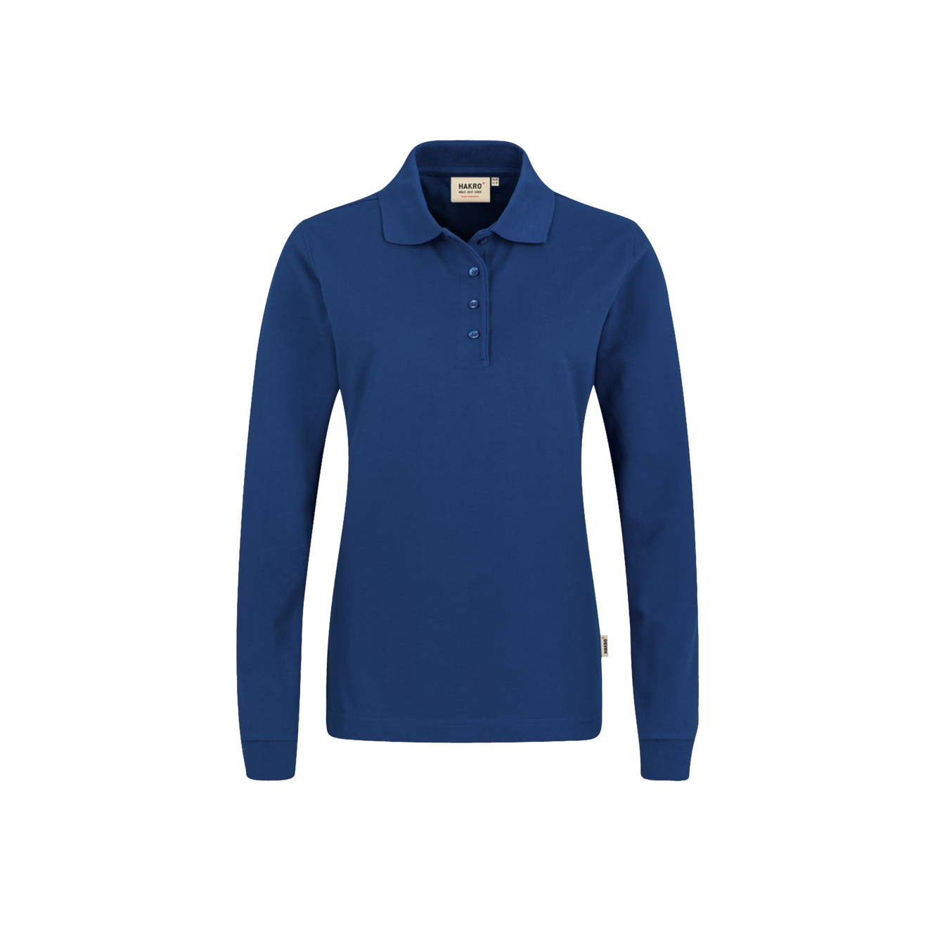 Women Premium Performance Langarm-Polo | Mischgewebe - bis 6XL