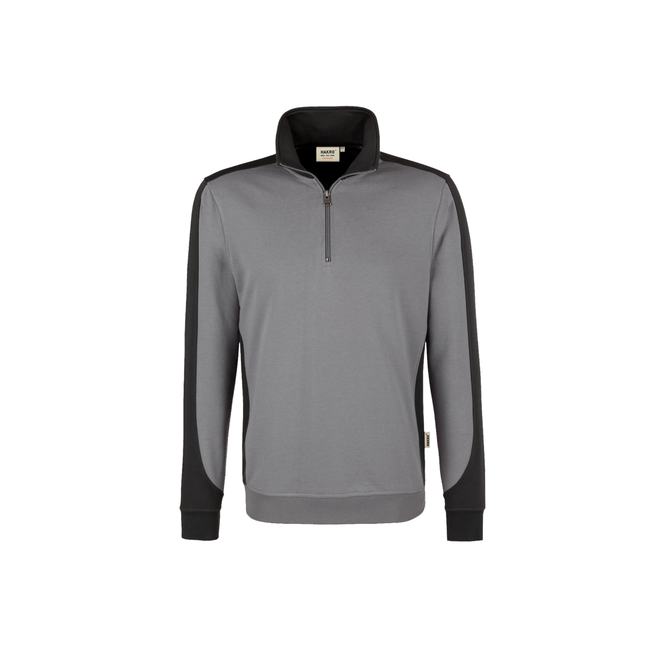 Zip-Sweatshirt Contrast Performance | bis 6XL