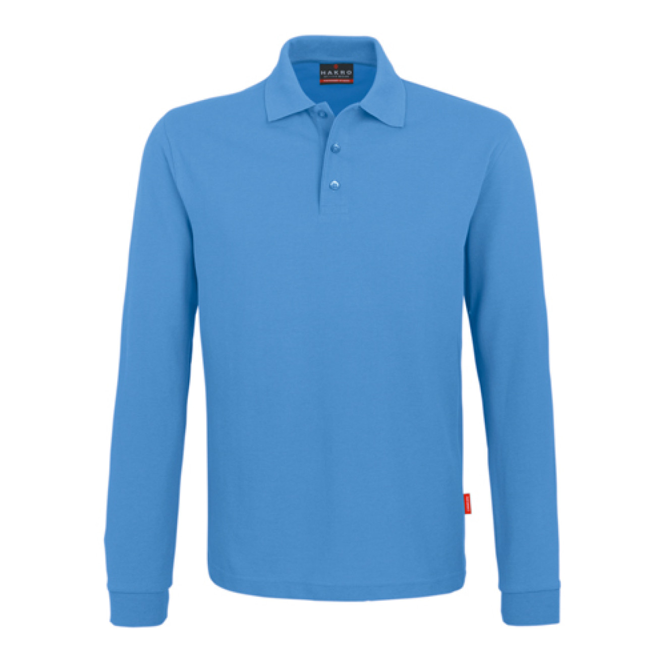Premium Performance Langarm-Polo - Mischgewebe| bis 6XL