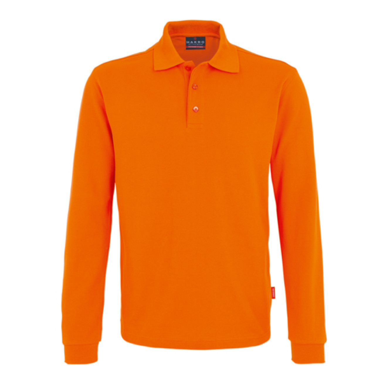 Premium Performance Langarm-Polo - Mischgewebe| bis 6XL