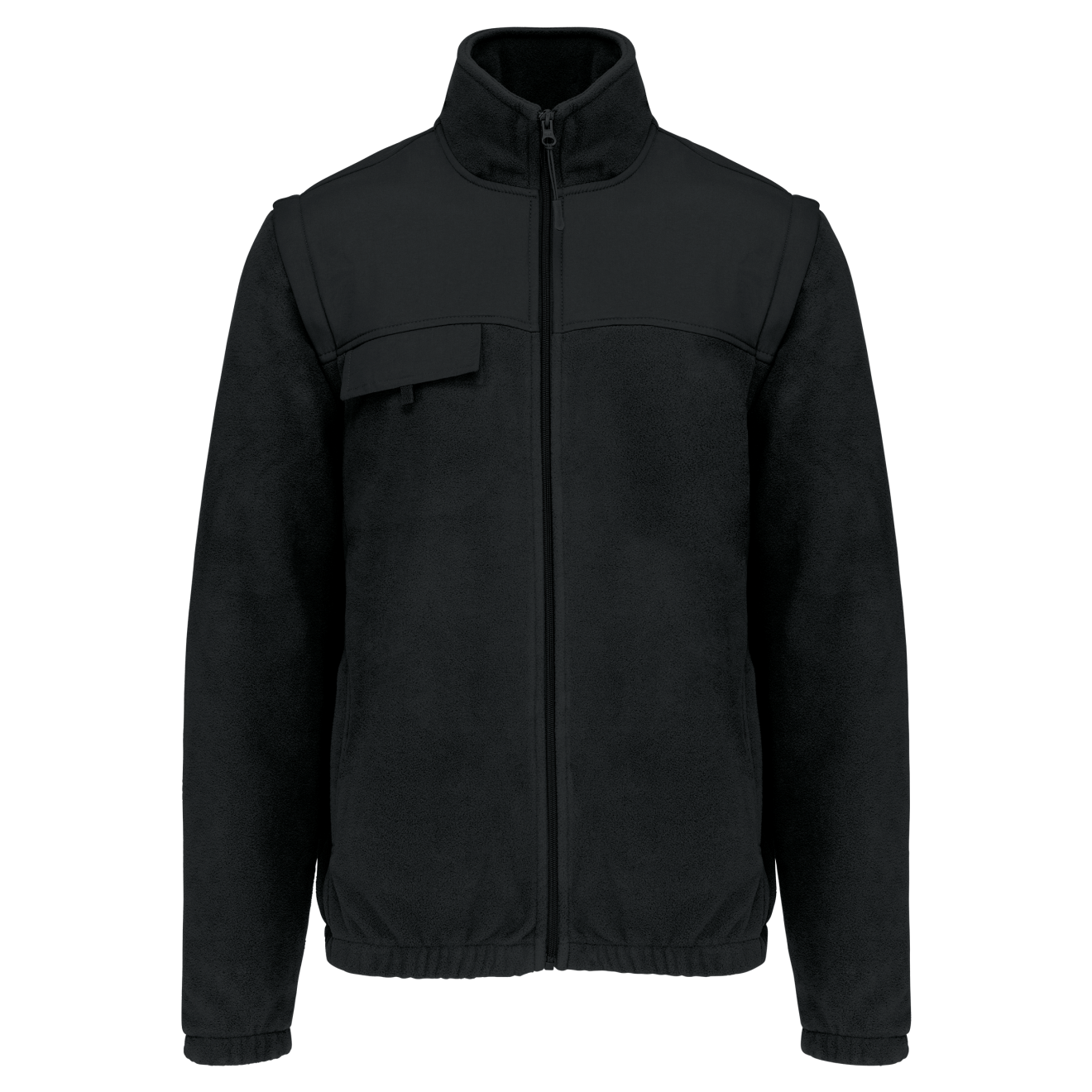 Fleecejacke 2 in 1 mit abnehmbaren Ärmeln | bis 4XL