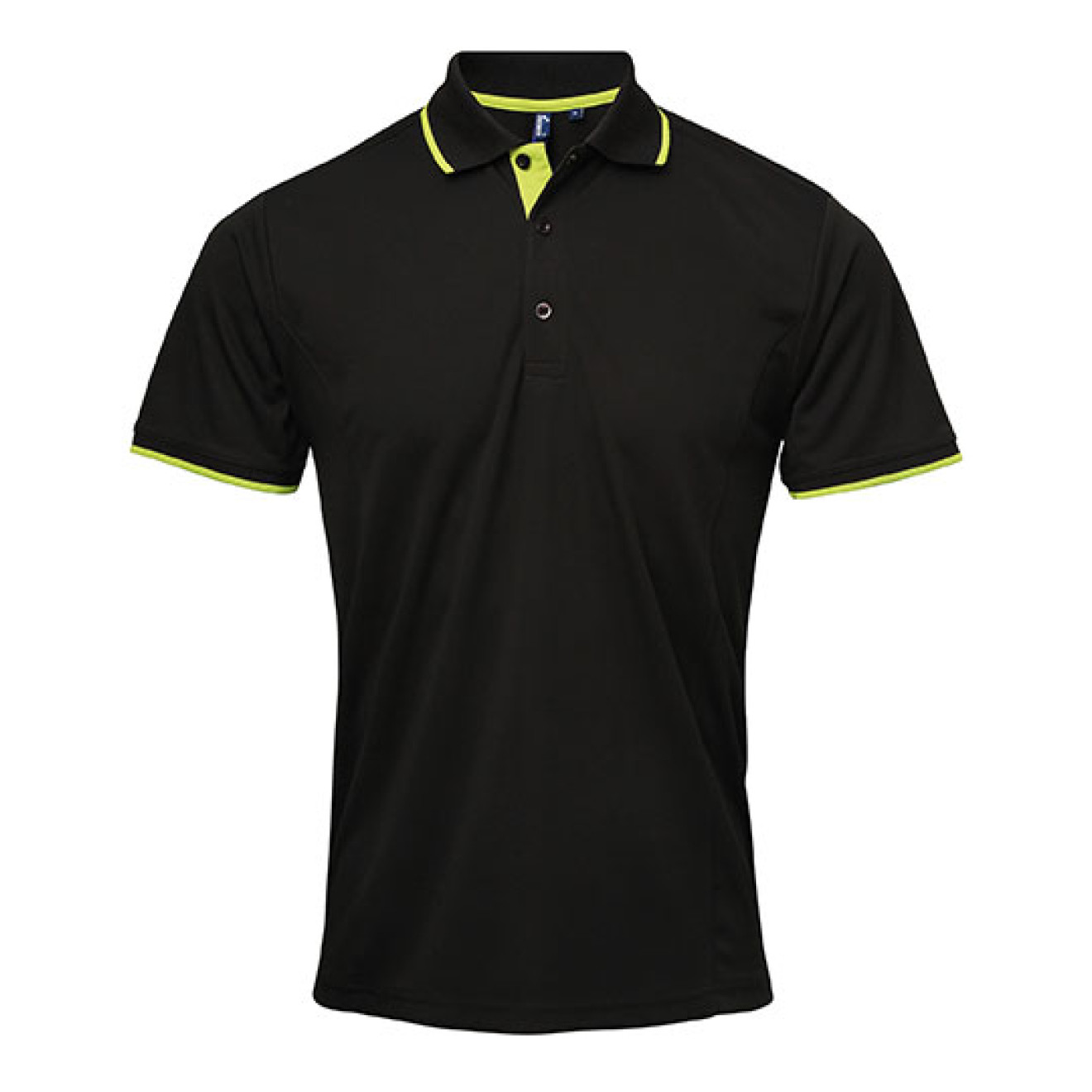 Mens Contrast Coolchecker Polo - Polyester | bis 4XL