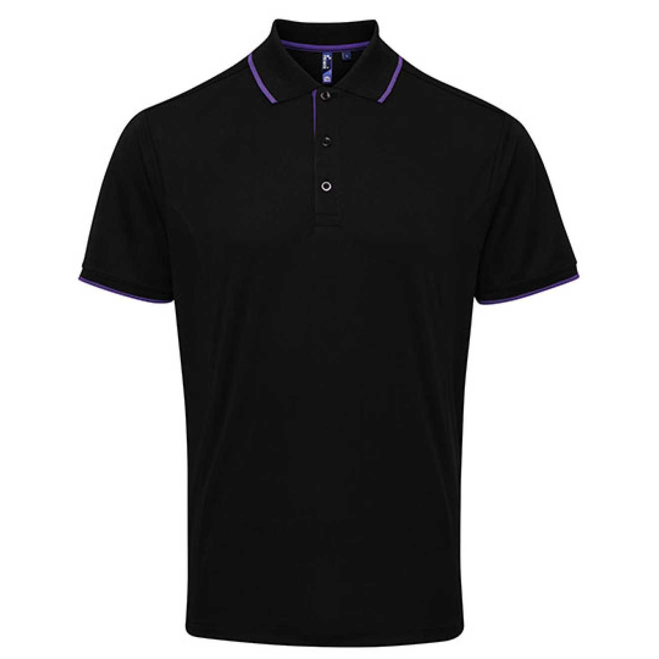 Mens Contrast Coolchecker Polo - Polyester | bis 4XL