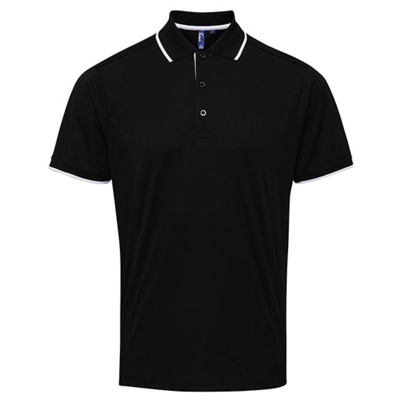 Mens Contrast Coolchecker Polo - Polyester | bis 4XL