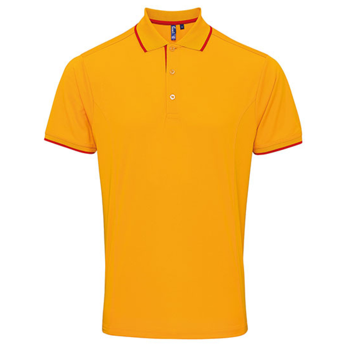 Mens Contrast Coolchecker Polo - Polyester | bis 4XL