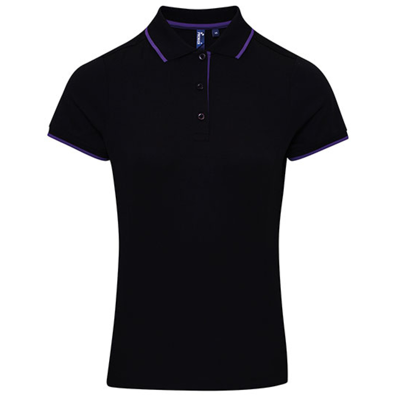 Ladies Contrast Coolchecker Polo - Polyester | bis 2XL