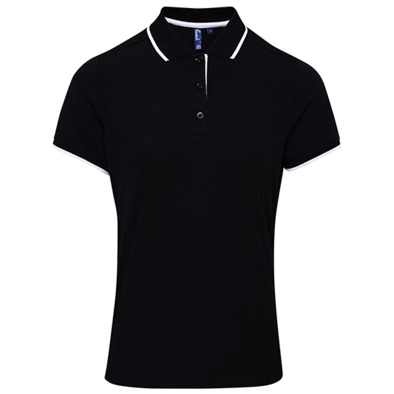 Ladies Contrast Coolchecker Polo - Polyester | bis 2XL