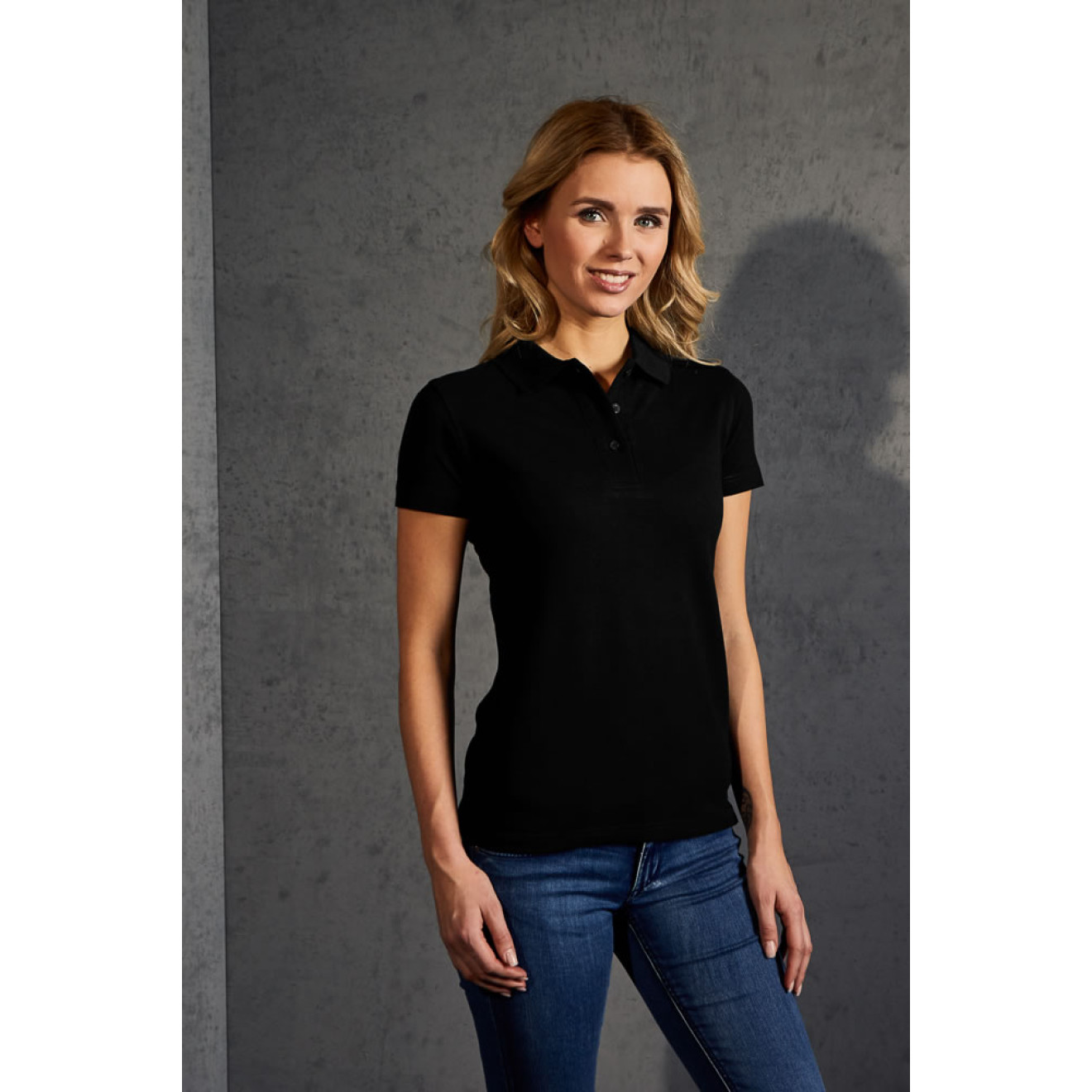 Womens Superior Polo - Baumwolle | bis 3XL