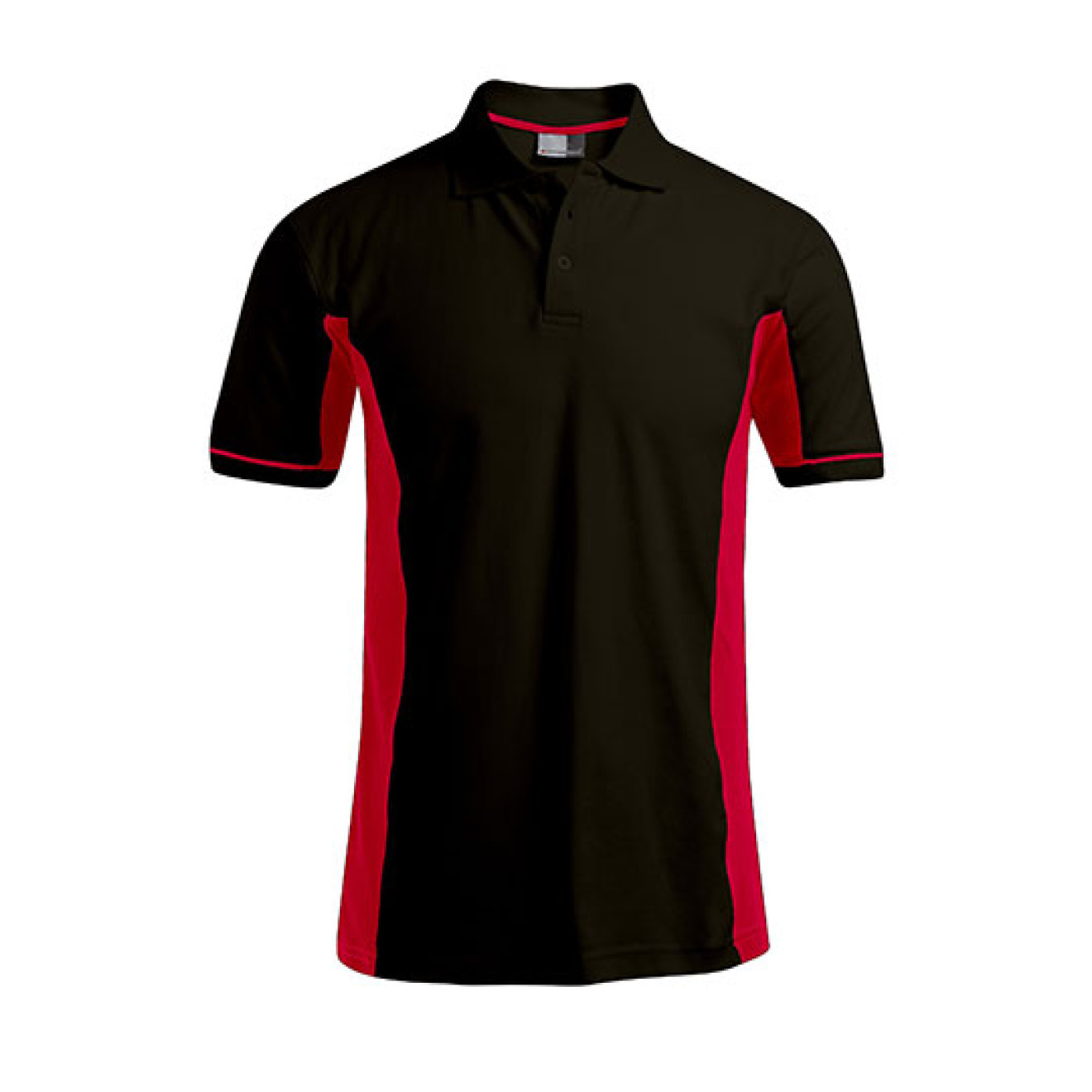 Men's Function Contrast Polo - Mischgewebe | bis 3XL