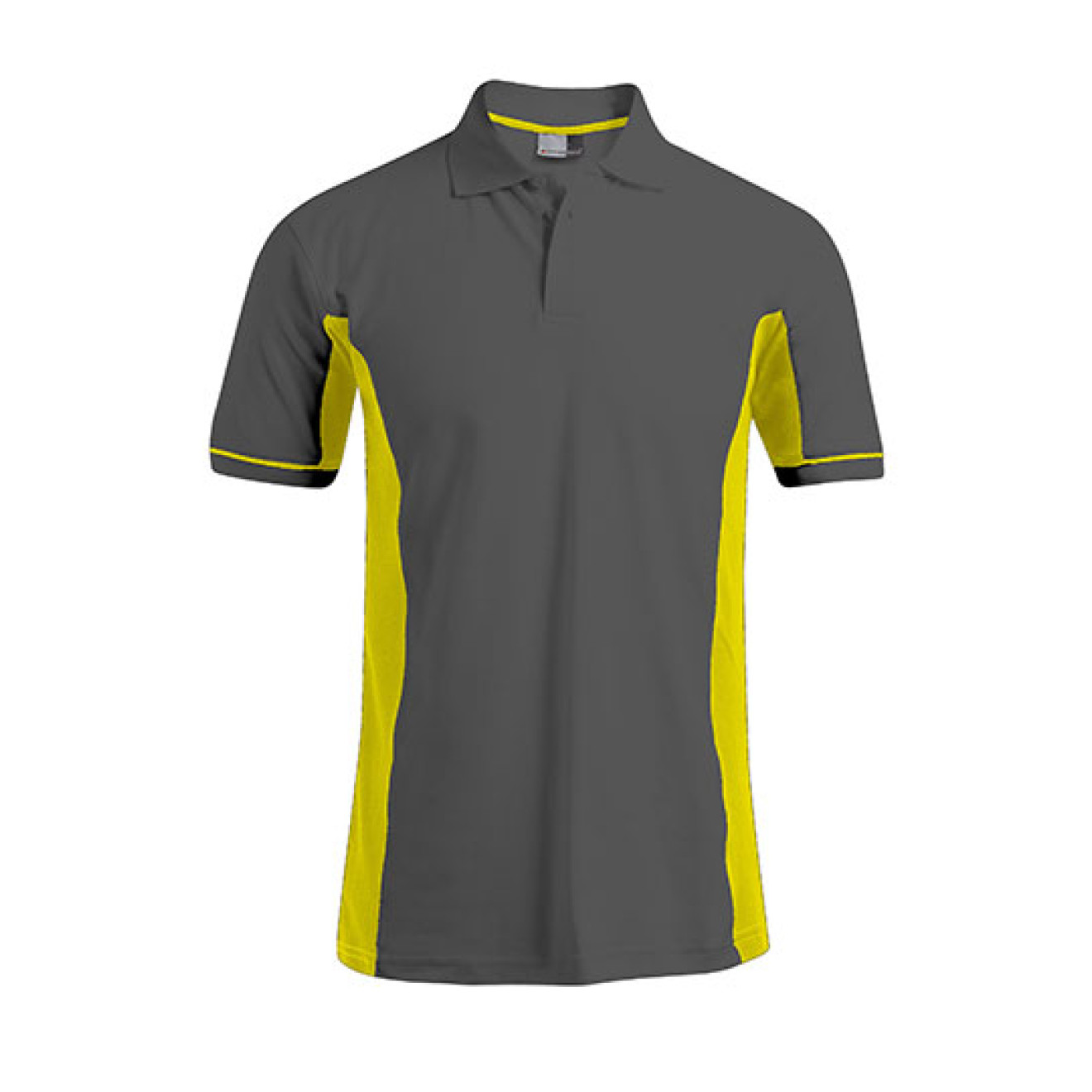 Men's Function Contrast Polo - Mischgewebe | bis 3XL