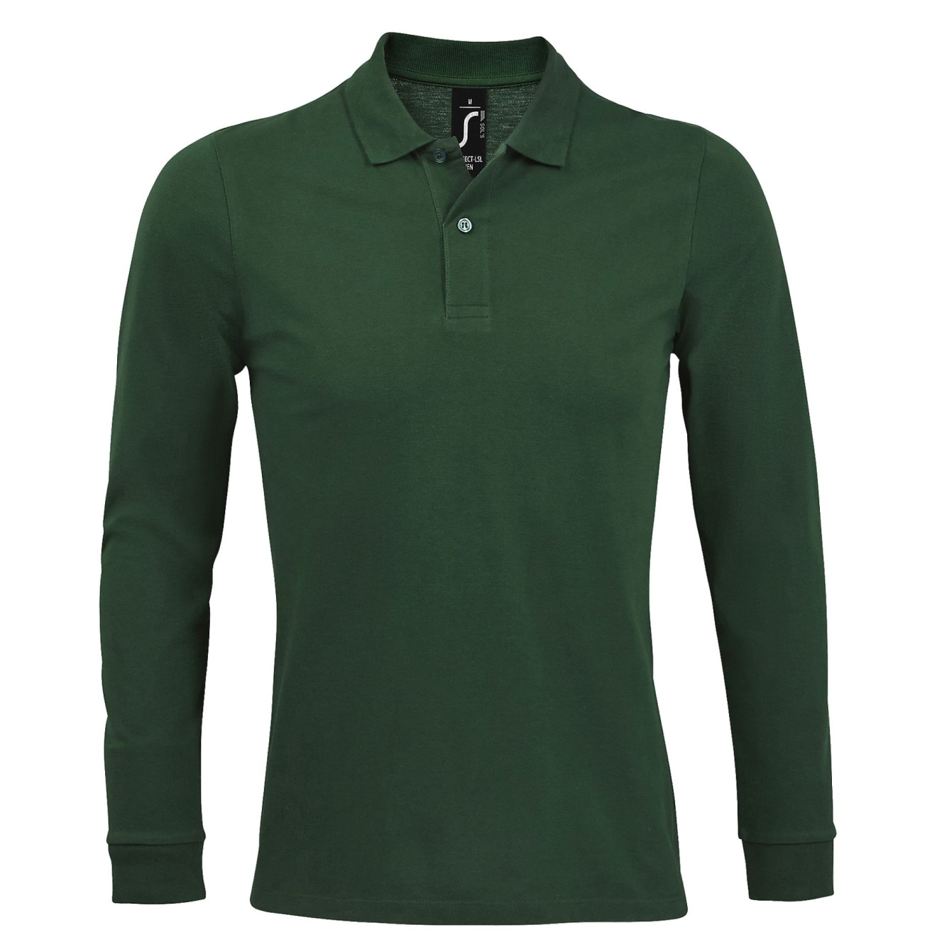 Langarm-Polo Perfect Men, 100% Baumwolle | bis 3XL