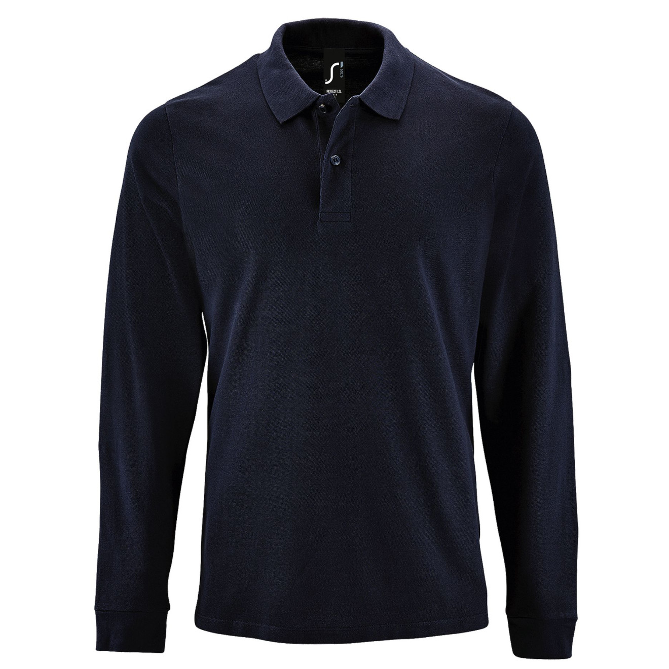 Langarm-Polo Perfect Men, 100% Baumwolle | bis 3XL
