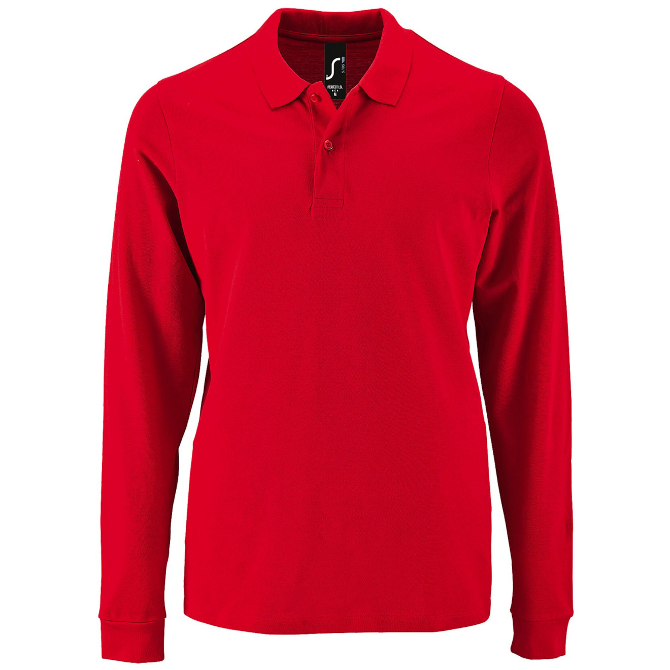 Langarm-Polo Perfect Men, 100% Baumwolle | bis 3XL