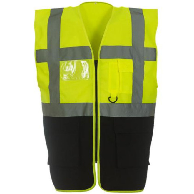 Warn- und Signalweste Executive, Farben YOKO: yellow/black