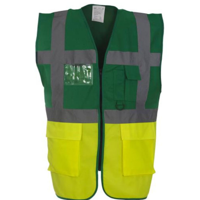 Warn- und Signalweste Executive, Farben YOKO: yellow/paramedic