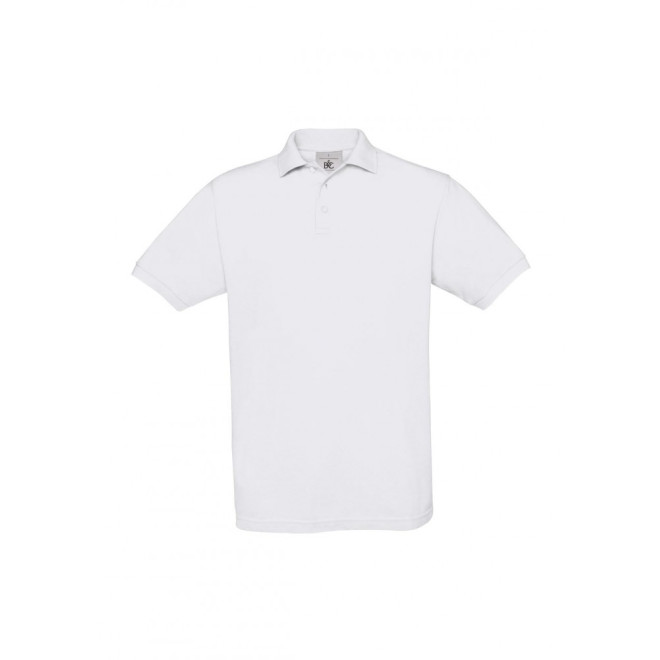 Piqué Polo Safran - Baumwolle | bis 2XL, Farben: white