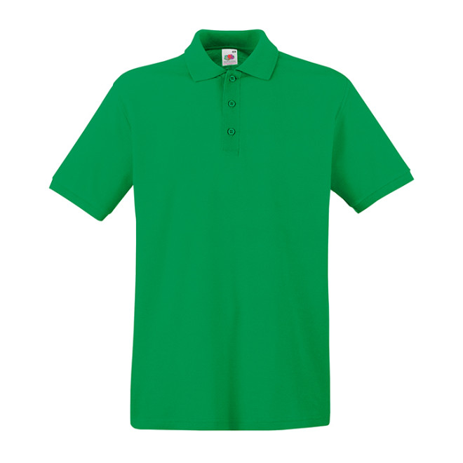 Premium Polo - Baumwolle | bis 3XL, Farben: kelly green