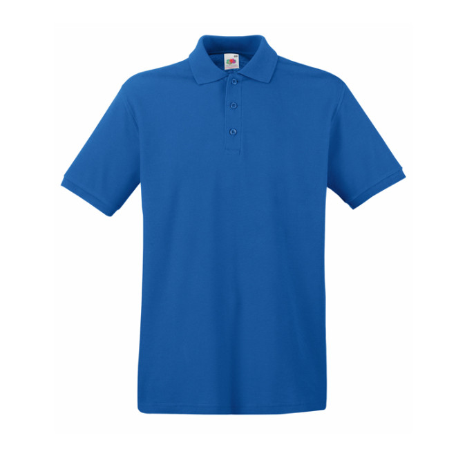 Premium Polo - Baumwolle | bis 3XL, Farben: royal