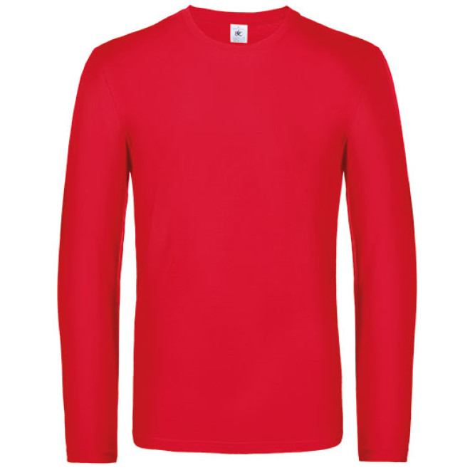 Longsleeve-T Men | bis 3XL, Farben: red