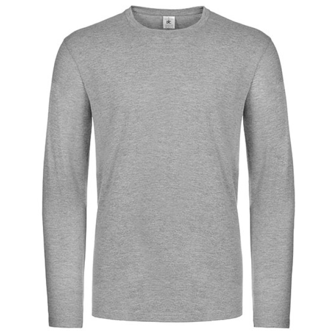 Longsleeve-T Men | bis 3XL, Farben: sports grey