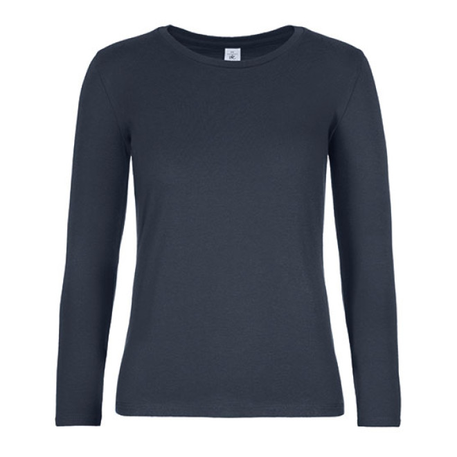 Longsleeve-T Women | bis 3XL, Farben: navy