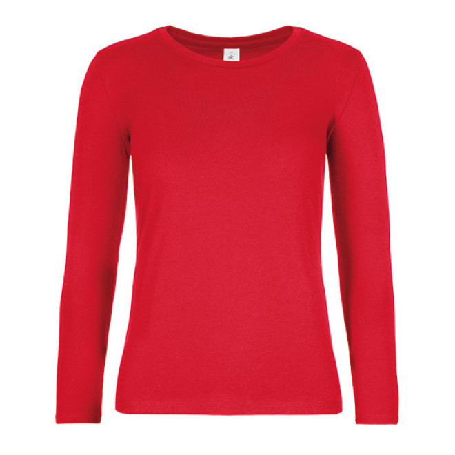 Longsleeve-T Women | bis 3XL, Farben: red