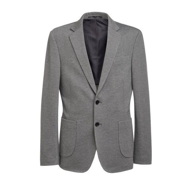 Jersey Stretch-Sakko RORY, Farben: grey
