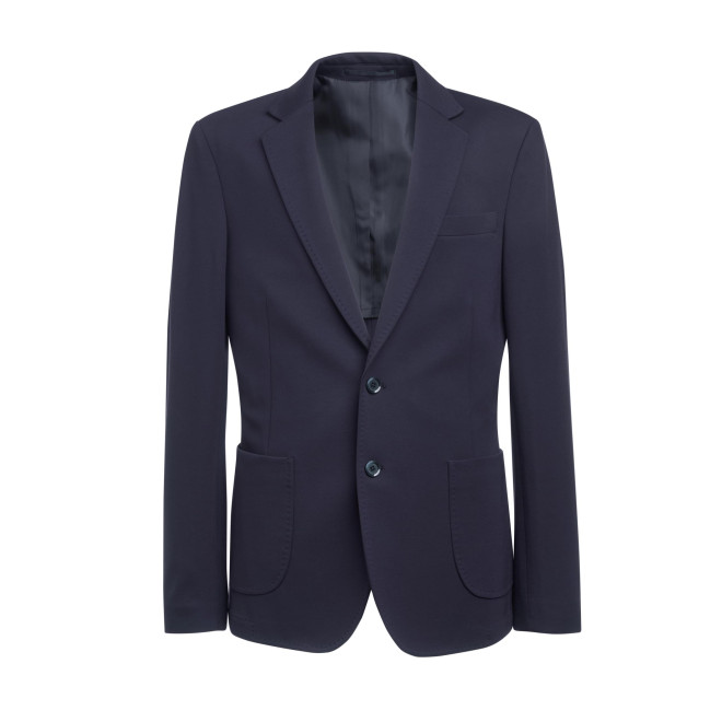 Jersey Stretch-Sakko RORY, Farben: navy