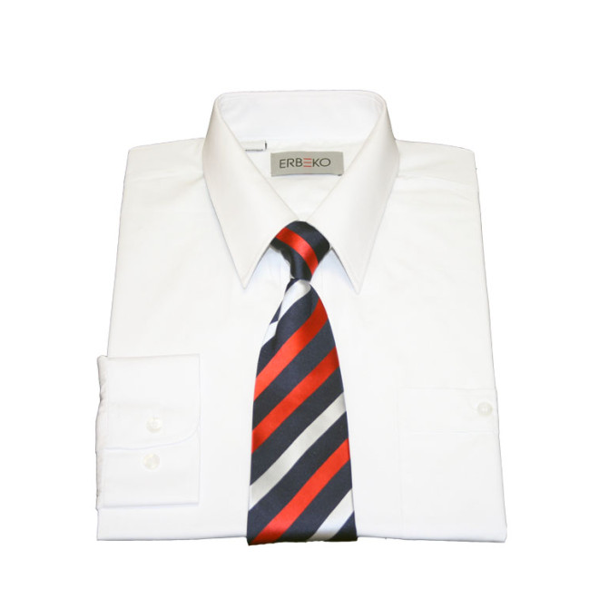 ERBEKO Diensthemd Langarm, Farben: weiß