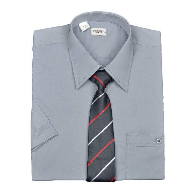 ERBEKO Diensthemd 1/2-Arm | 5 Farben, Farben: grau