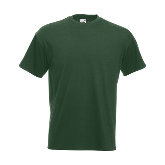 Super Premium Tee | bis 5XL, Farben Fruit of the Loom: bottle green, Größen US: S