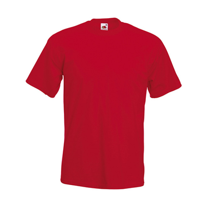 Super Premium Tee | bis 5XL, Farben Fruit of the Loom: red, Größen US: S