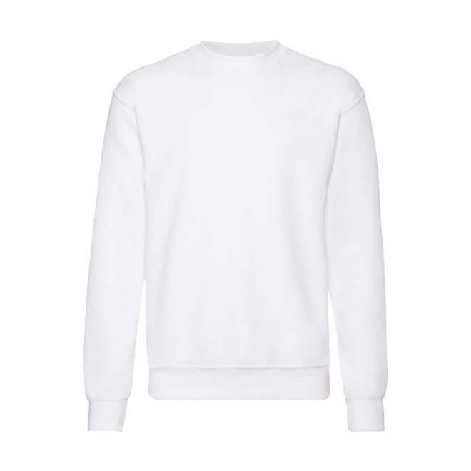 Set In Sweatshirt - Mischgewebe | bis 2XL, Farben: white