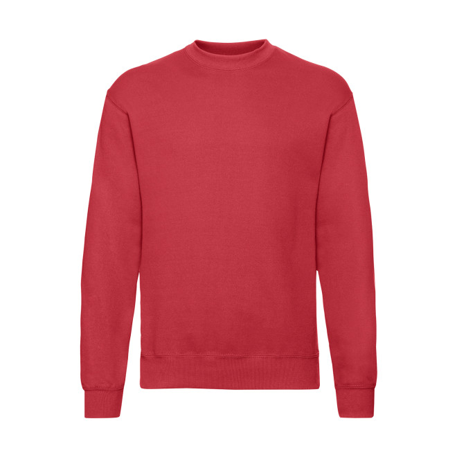 Set In Sweatshirt - Mischgewebe | bis 2XL, Farben: red