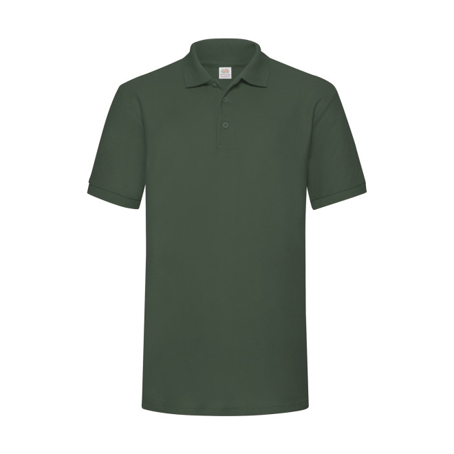 Heavyweight Polo - Mischgewebe | bis 3XL, Farben: bottle green