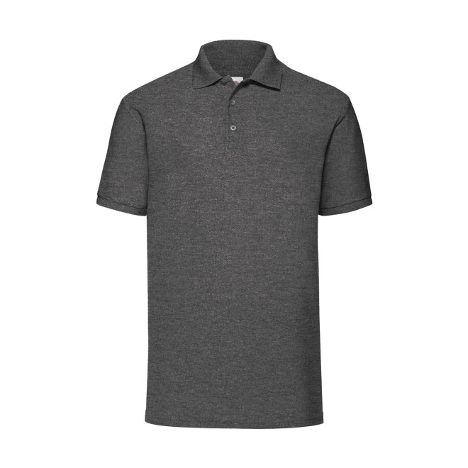 Piqué Polo - Mischgewebe | bis 3XL, Farben: dark heather grey