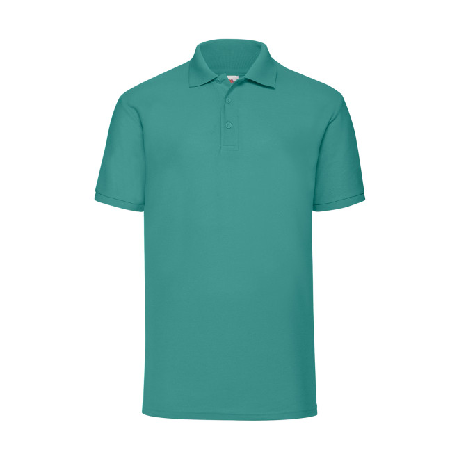 Piqué Polo - Mischgewebe | bis 3XL, Farben: emerald