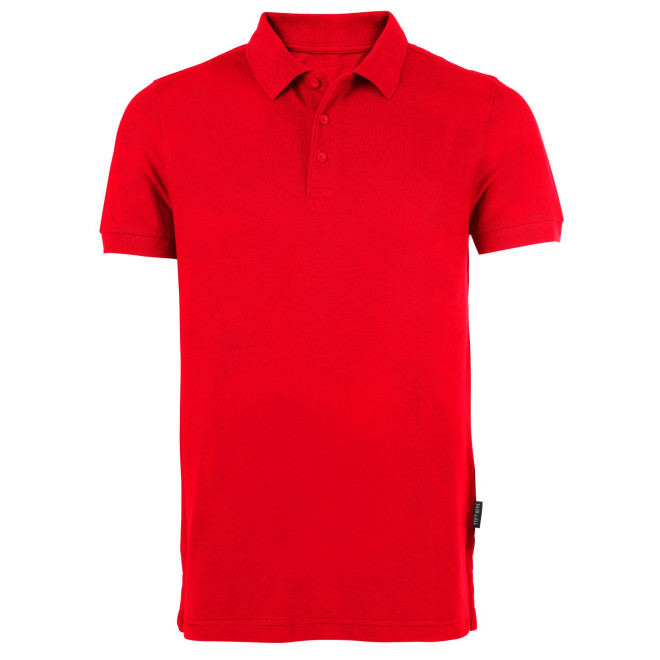 Herren Heavy Polo - 100% Baumwolle | bis 5XL, Farben: red