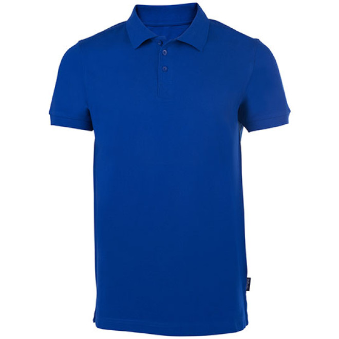 Herren Heavy Stretch Polo - Mischgewebe | bis 5XL, Farben: royal