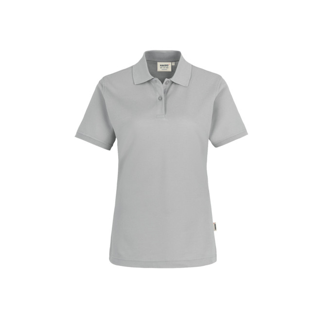 Top-Polo - Baumwolle | bis 3XL, Farben: silber