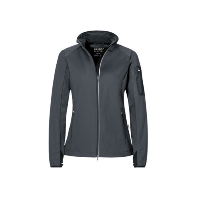Damen Light-Softshelljacke SIDNEY | bis 6XL, Farben: anthrazit