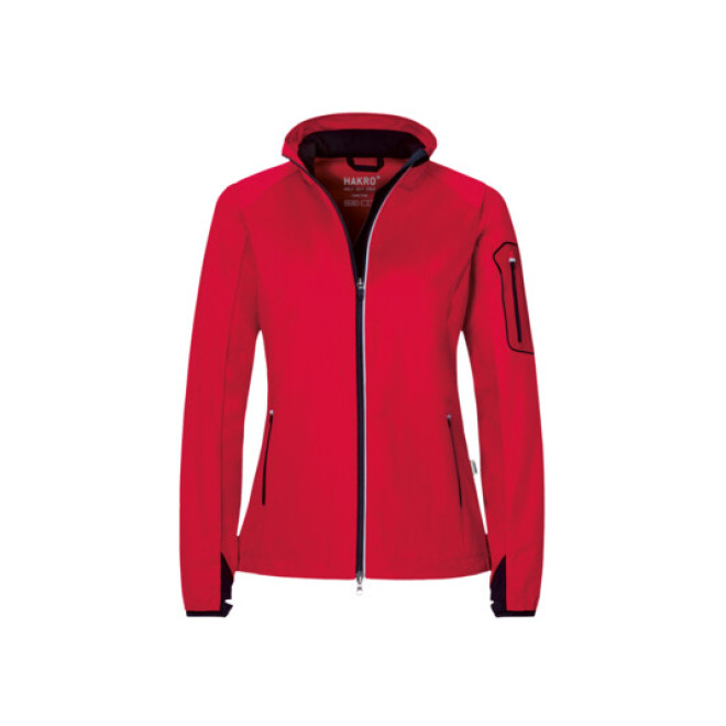 Damen Light-Softshelljacke SIDNEY | bis 6XL, Farben: rot