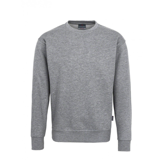Premium Sweatshirt - Mischgewebe | bis 3XL, Farben: grau meliert