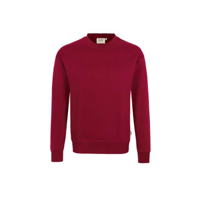 Premium Performance Sweat - Mischgewebe | bis 6XL, Farben: weinrot